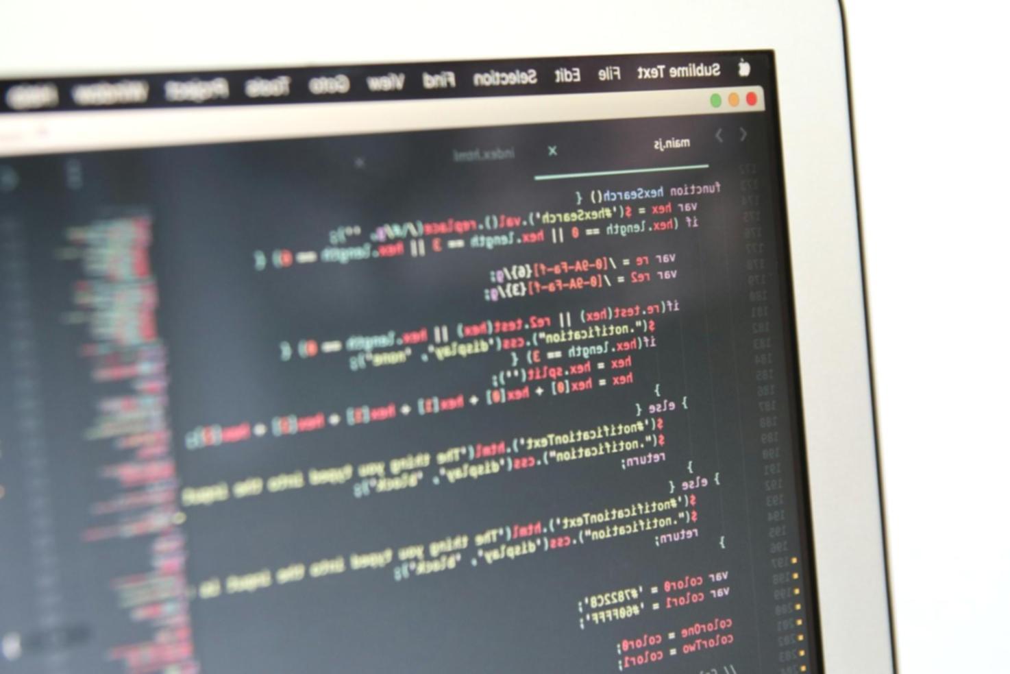 Student working on layout project